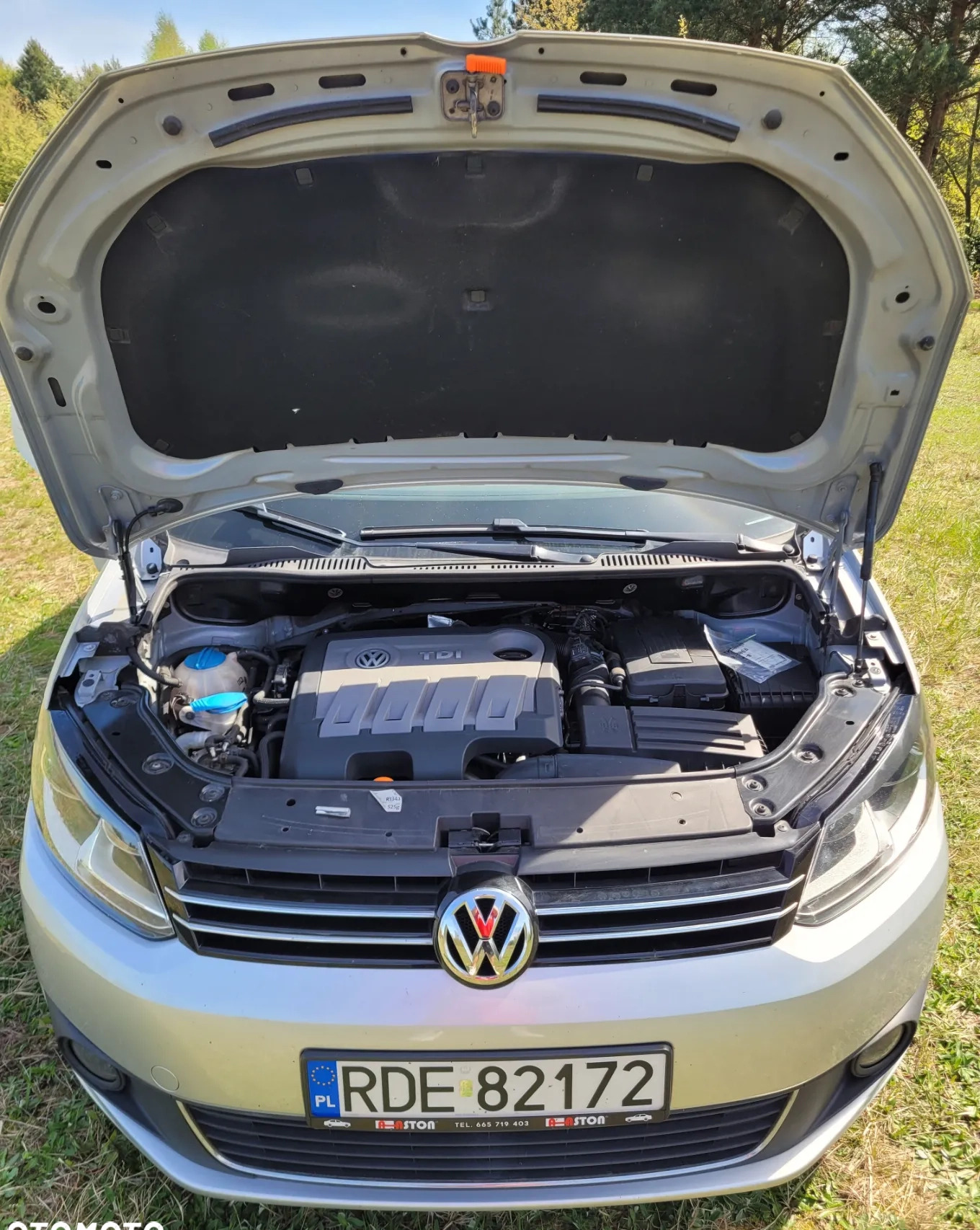 Volkswagen Touran cena 31300 przebieg: 184089, rok produkcji 2011 z Lubień Kujawski małe 191